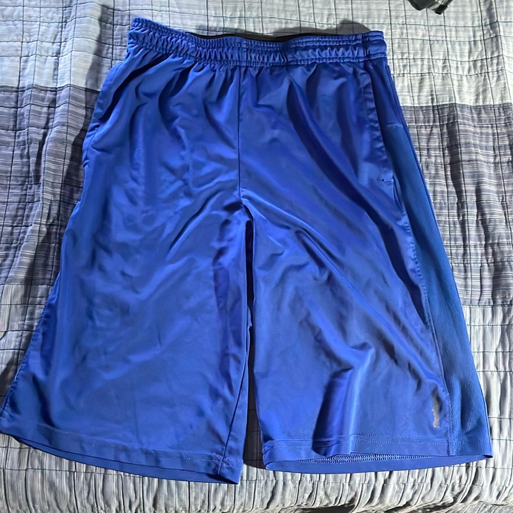 XL blue Reebok athletic shorts